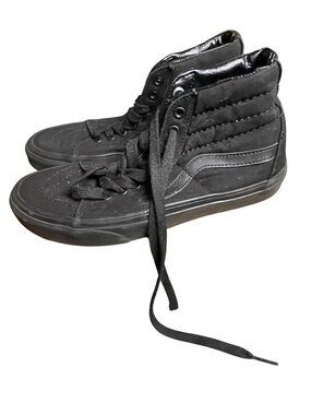 Vans Black High-Top Sneakers Women’s Size 7.5 Canvas Rubber Sole